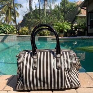 Henri Bendel classic striped purse